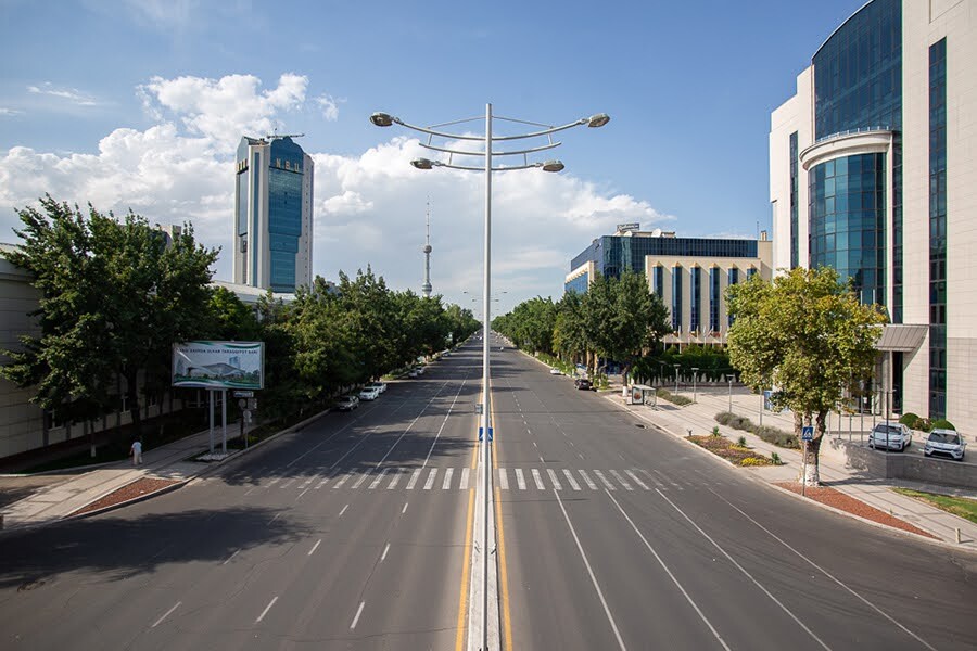 Несколько улиц перекроют на три дня в Ташкенте