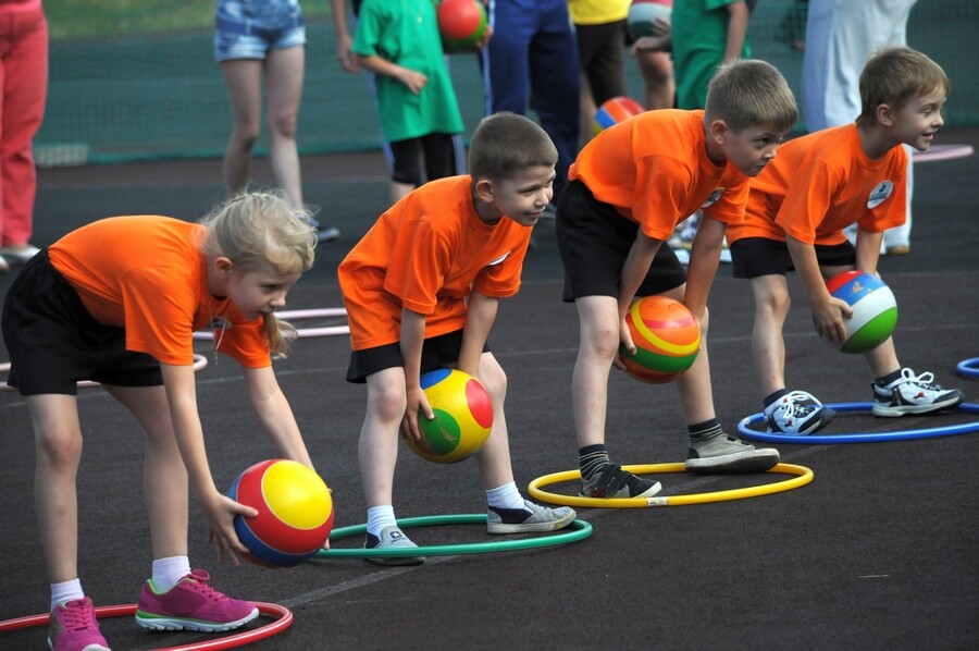 Спортивные состязания для детей в ТРЦ Atlas