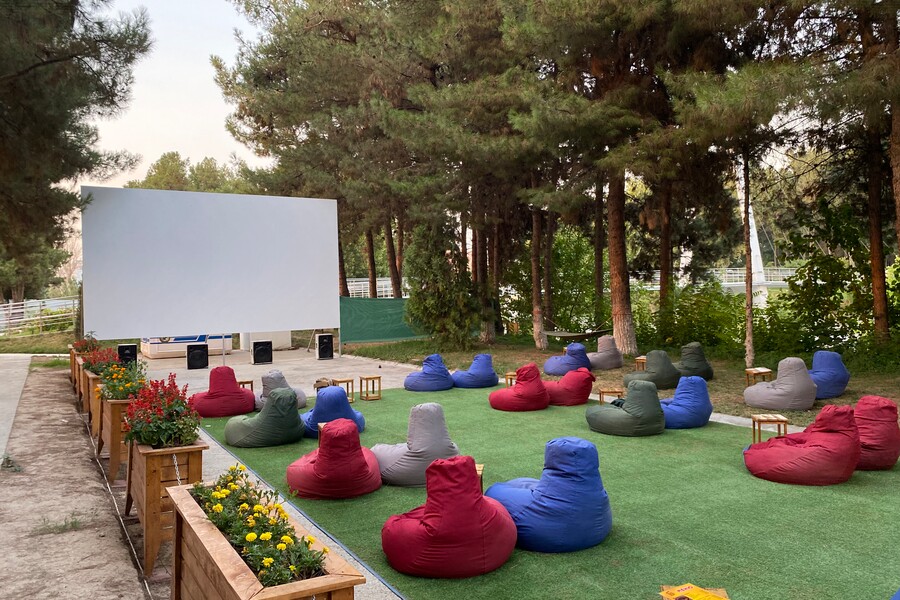 Кинопоказы под открытым небом от Movie Park Tashkent