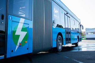 В Ташкенте начнет курсировать первая «гармошка» электробус