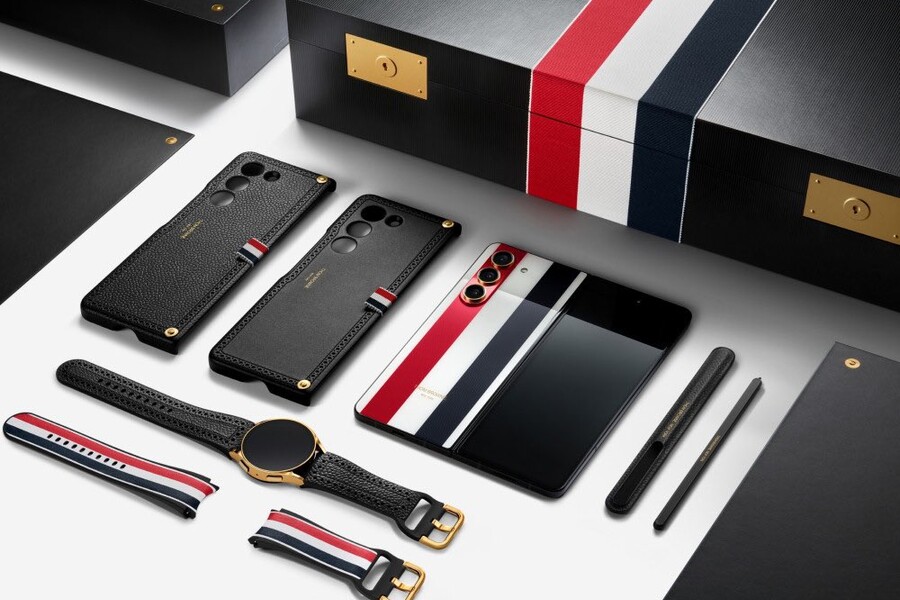 Лучший дизайнер мужской одежды «приодел» Galaxy Z Fold5 и Watch6
