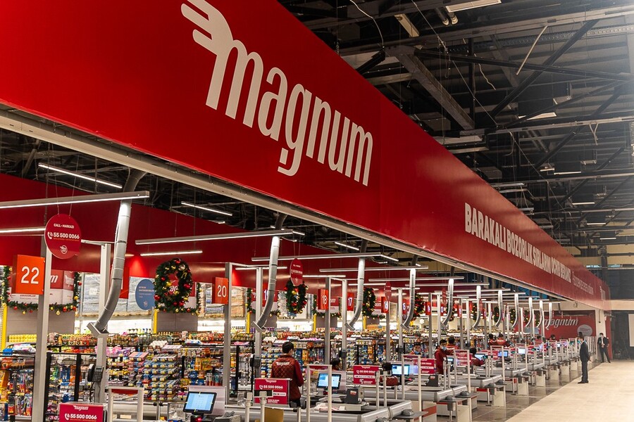 Открытие супермаркета Magnum Super в ТРЦ Samarqand Darvoza
