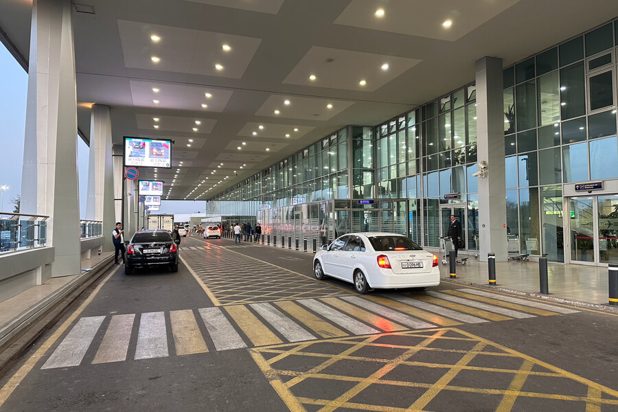 Toshkent xalqaro aeroporti estakadasidagi kameralar jarima solishni boshlaydi