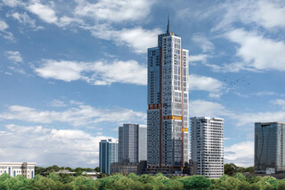 В Ташкенте завершилось строительство небоскреба Nest One