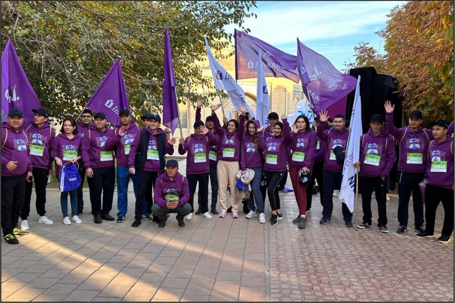 InfinBank стал официальным партнером Samarkand Marathon