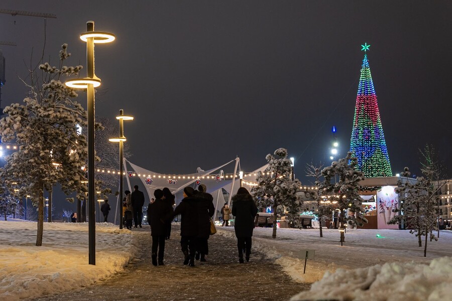 Tashkent City bog'ida yangi yil dasturi