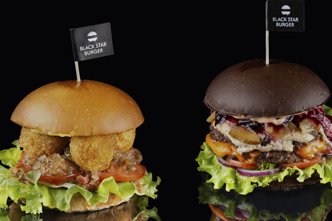 Акция в Black Star Burger
