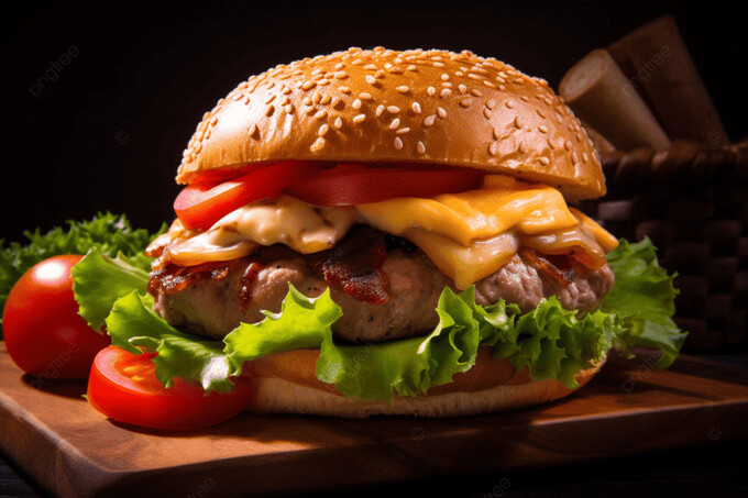 Скидки в фургоне Сhez Burger