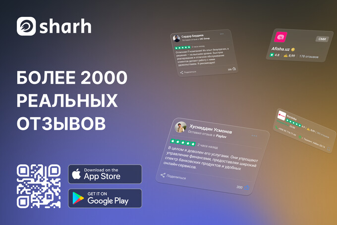 Запущен сервис Sharh с народными рекомендациями и наградами за отзывы