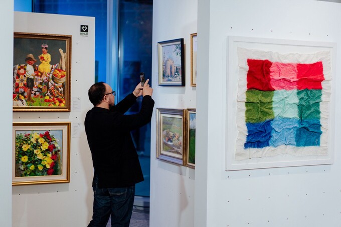 В Алматы прошла международная ярмарка искусства Ala Art Fair 2023