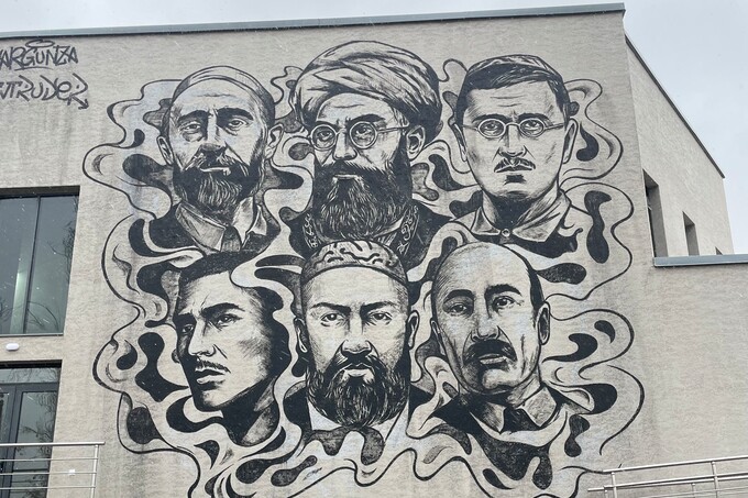 “Shahidlar xotirasi” majmuasida jadidlar murali chizildi — video