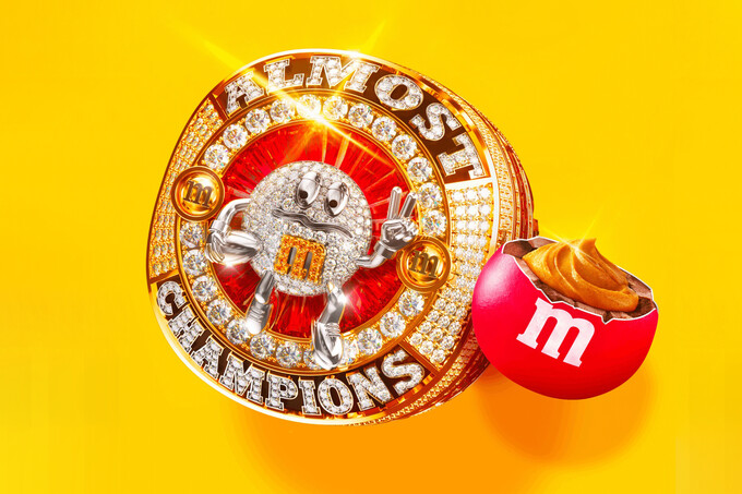 M&M’s выпустил перстни с «алмазами» из арахисовой пасты к Super Bowl