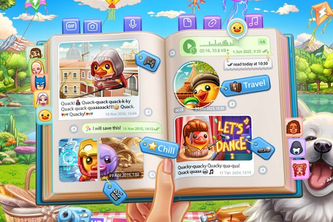Telegram “Saqlangan xabarlar” bo‘limini yangiladi va yana 4 ta o‘zgarish qo‘shdi