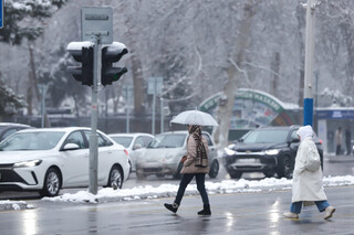 Снег и минусовая температура сохранятся с 19 по 23 февраля в Узбекистане