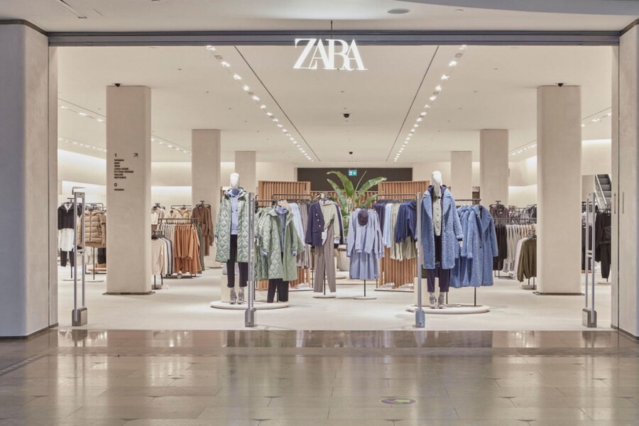 Открытие магазина Zara