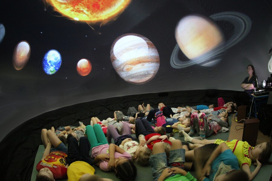 Planetariyda "Kosmik bayram"
