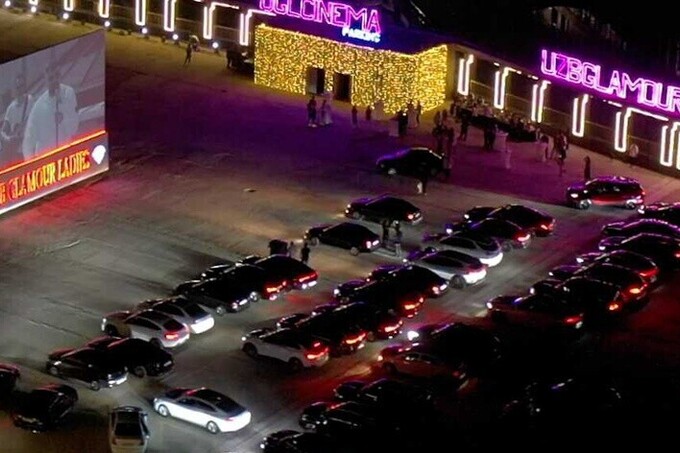 Кинопоказы под открытым небом от Ugl Cinema Parking