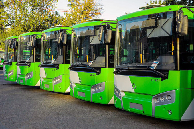 В Ташкенте изменили маршрут автобуса №3