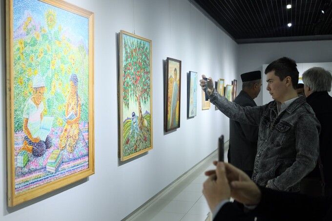 Murod Umarning “Ostonadan boshlanar Vatan” nomli shaxsiy ko‘rgazmasi