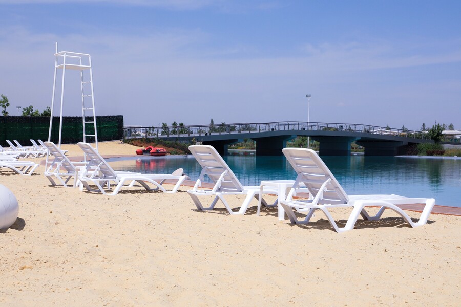 Парк Yangi O’zbekiston объявил о начале пляжного сезона