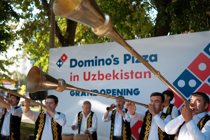 Состоялось торжественное открытие Domino's Pizza