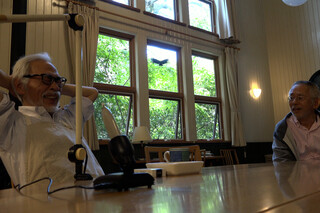 Хаяо Миядзаки и птица