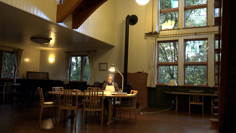 Хаяо Миядзаки и птица