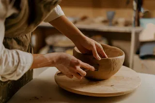 Human House'da kulolchilik boʻyicha mahorat darsi
