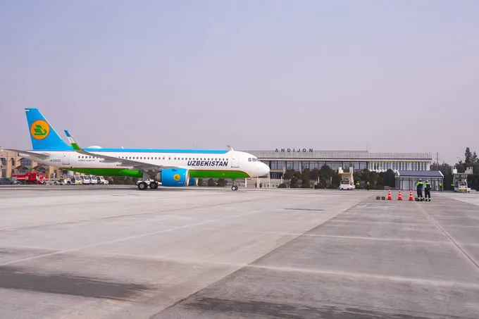 Andijon xalqaro aeroporti 20-martdan qayta ishga tushadi