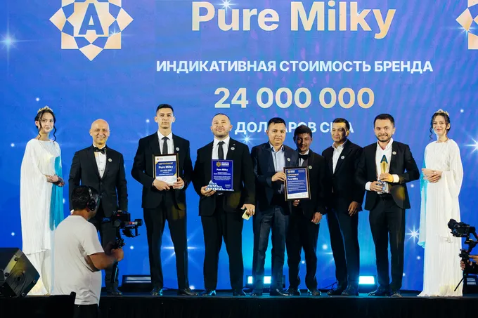Pure Milky стала обладателем награды «Бренд года 2024» в категории FMCG — «Молочная продукция»