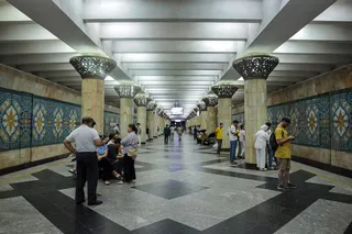 Новые эскалаторы установлены на станции метро «Пахтакор»