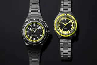 Часы DEFY Extreme Diver и DEFY Revival Diver созданы из легкого, но прочного титана для подводных исследований
