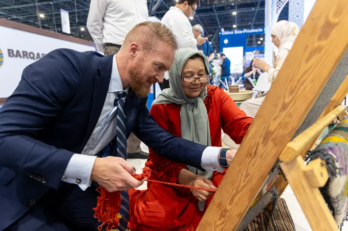 Стенд Комитета по туризму признан самым интерактивным на выставке Eco Expo Central Asia