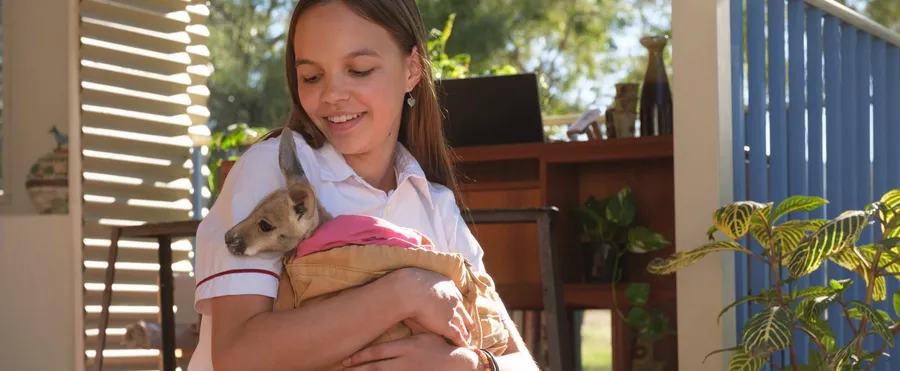 Лия и кенгуру