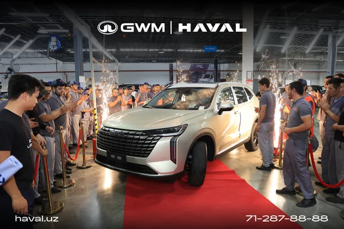 Состоялся официальный запуск обновленного Haval H6 в Узбекистане
