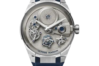 BLAST Free Wheel Maillechort: новинка Ulysse Nardin, которую стоит изучать под микроскопом и носить как символ тайного культа точности
