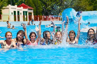 Акция в аквапарке Tashkent