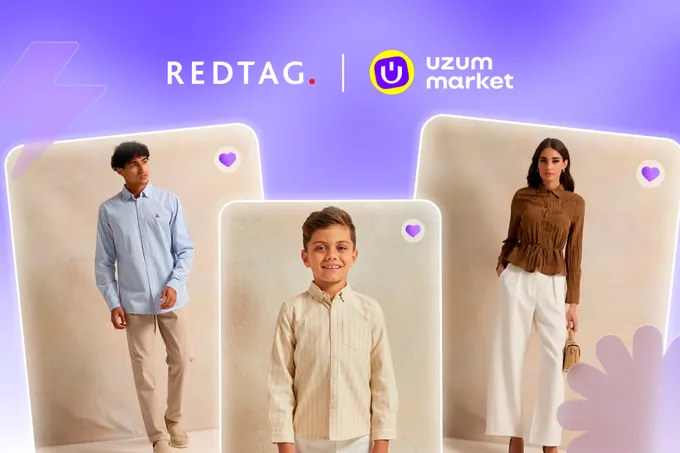 REDTAG kiyimlari endi Uzum Market'da 30% chegirma bilan mavjud