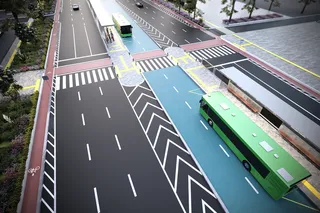 После реконструкции улицы Шота Руставели на 40% увеличится количество автобусных рейсов