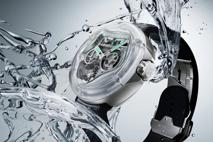 Hublot и Дэниел Аршам представили часы MP-17 Arsham Splash — скульптуру времени