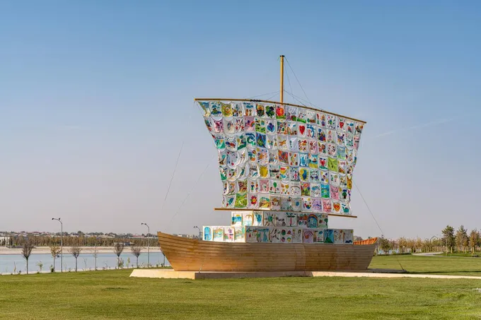 Международный арт-проект «Корабль толерантности» представлен в Самарканде