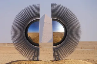 У пирамид Гизы открылся проект современного искусства Forever Is Now