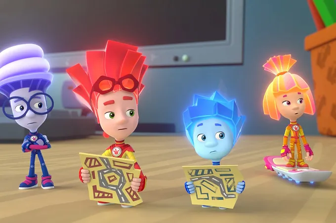 Детская шоу-программа с фиксиками