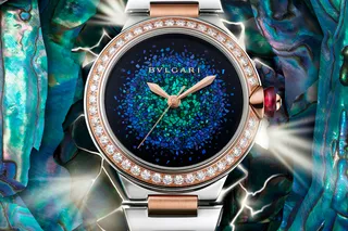 Представлены новые золотые часы Bvlgari — Lvcea Notte di Luce