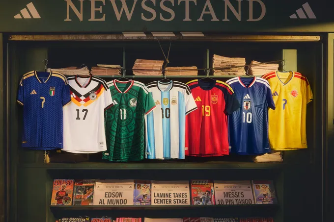 adidas представил официальную коллекцию формы FIFA World Cup 2026