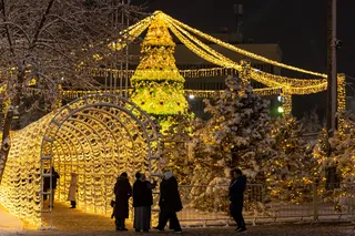 В центре Ташкента перекроют пять улиц на время новогодних праздников