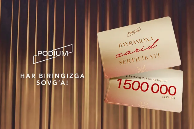 PODIUM Department Store bayramona xaridlarni foydali narxlarda taqdim etadi