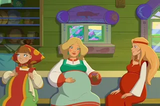 Три богатыря и свет клином