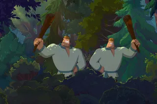 Три богатыря и свет клином