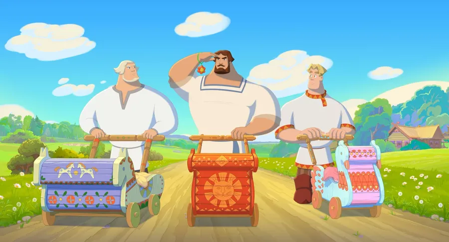 Три богатыря и свет клином